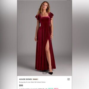 Bridesmaid dress worn once. No alterations.